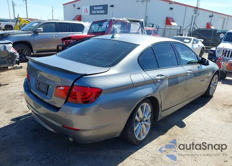 2011 BMW 535I z USA, uszkodzony, nr VIN WBAFR7C56BC801112